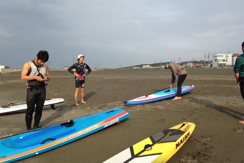 chigasaki surf pro SUP race