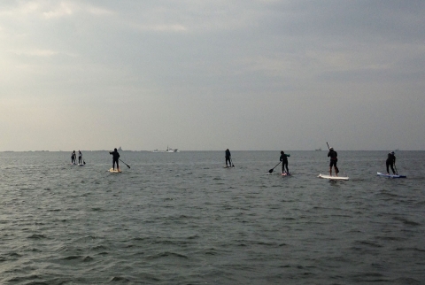 chigasaki surf pro SUP race