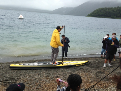 NAISH 本栖湖パドルチャレンジ2014