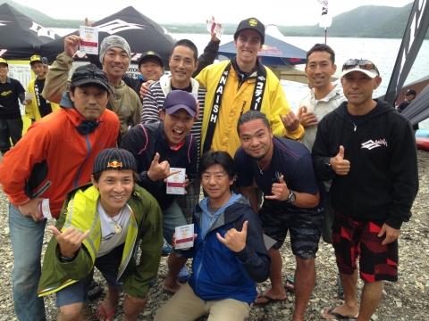 NAISH 本栖湖パドルチャレンジ2014