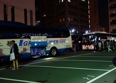 東京旅プロローグ～夜行バスにてGO！～1日目朝（2014年ゴールデンウィーク4泊4日旅）