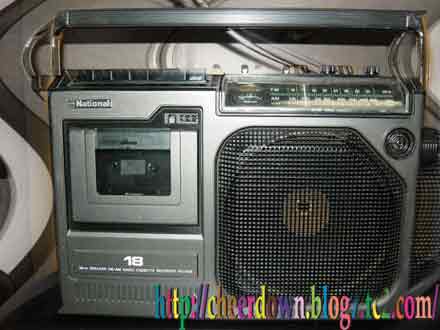 RQ-548 / National・ラジオカセット・テープレコーダー