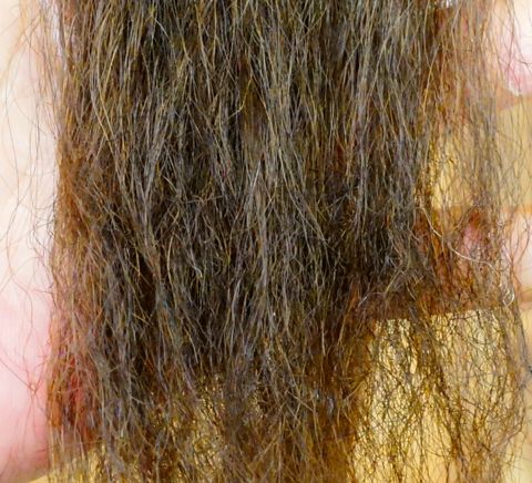 ストレートパーマ　チリチリ　ジリジリ毛