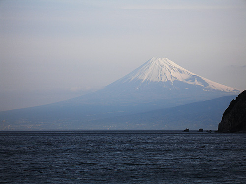 朝一富士山！
