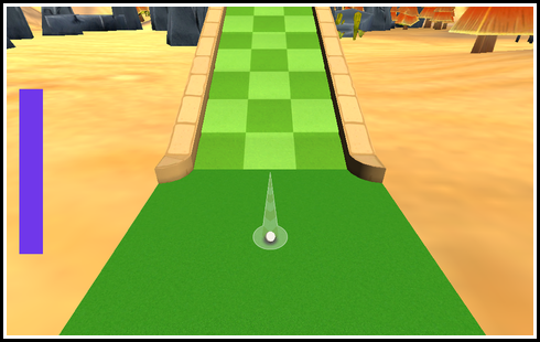 立体コースのミニゴルフゲーム　MINI GOLF FANTASY