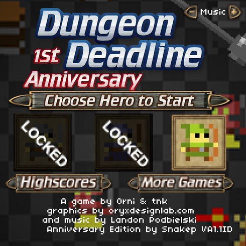 ドラゴンを倒すシューティングゲーム　Dungeon Deadline Anniversary