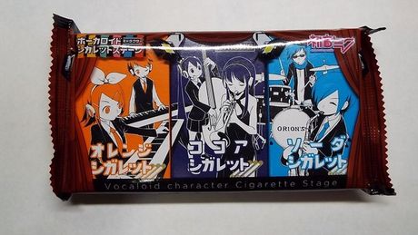 「駄菓子」×「ボーカロイド」のコラボレーション