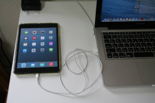 20140831_iPad充電_USB経由充電