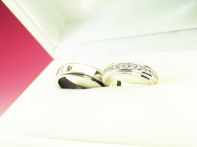 結婚指輪　平打　人気