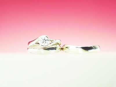 婚約指輪　オリジナル