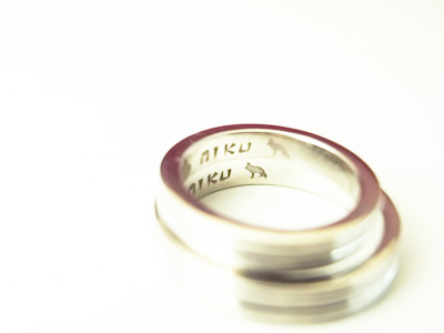 結婚指輪　くさび形文字