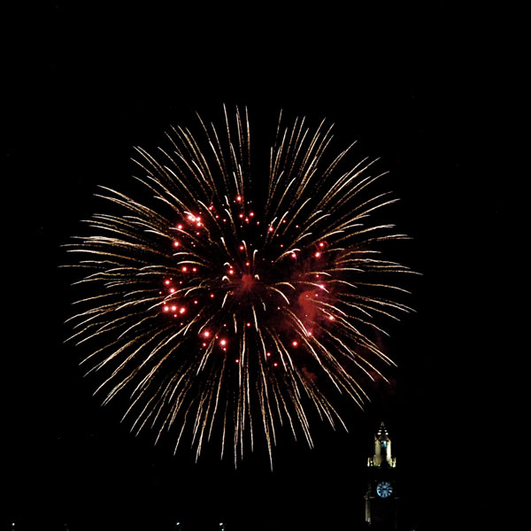 Fireworks on 2014-07-26