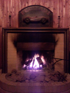 オープン暖炉