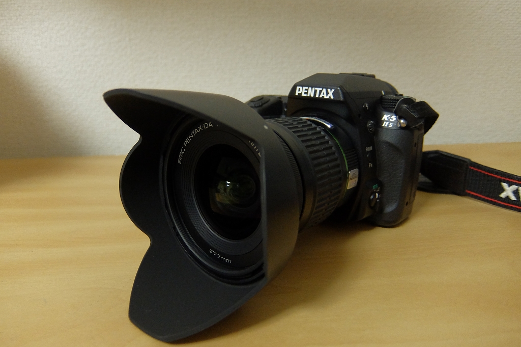 smc PENTAX-DA12-24mmF4 ED AL外観 超広角レンズ買ったった