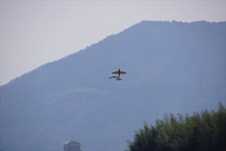 吉野川と飛行機４