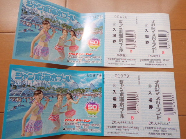 長島ジャンボ海水プール チケット - プール