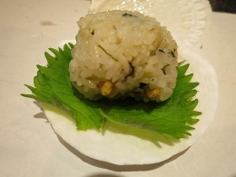 烈志笑魚油 麺香房 三く・アサリ飯