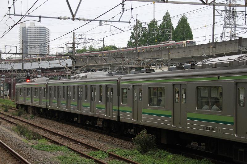 2014/7/18 (金) ＪＲ横浜線（２０５系とＥ２３３） １２ | 鉄道花鳥風月